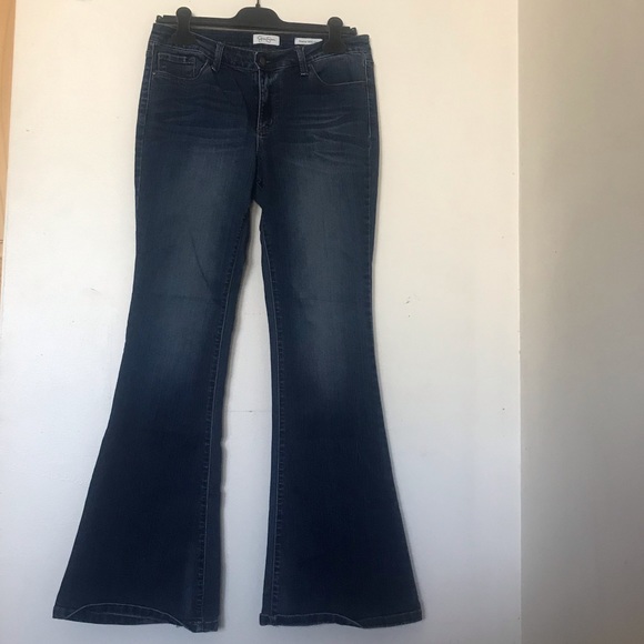 jessica simpson bell bottom jeans